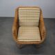 Rattan armchair from the 1970s by Uluv, Czechoslovakia