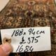 Vintage Taimuri Afghan Tribal rug 188x94 cm