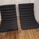 Two French Lounge Chairs from the 1980s