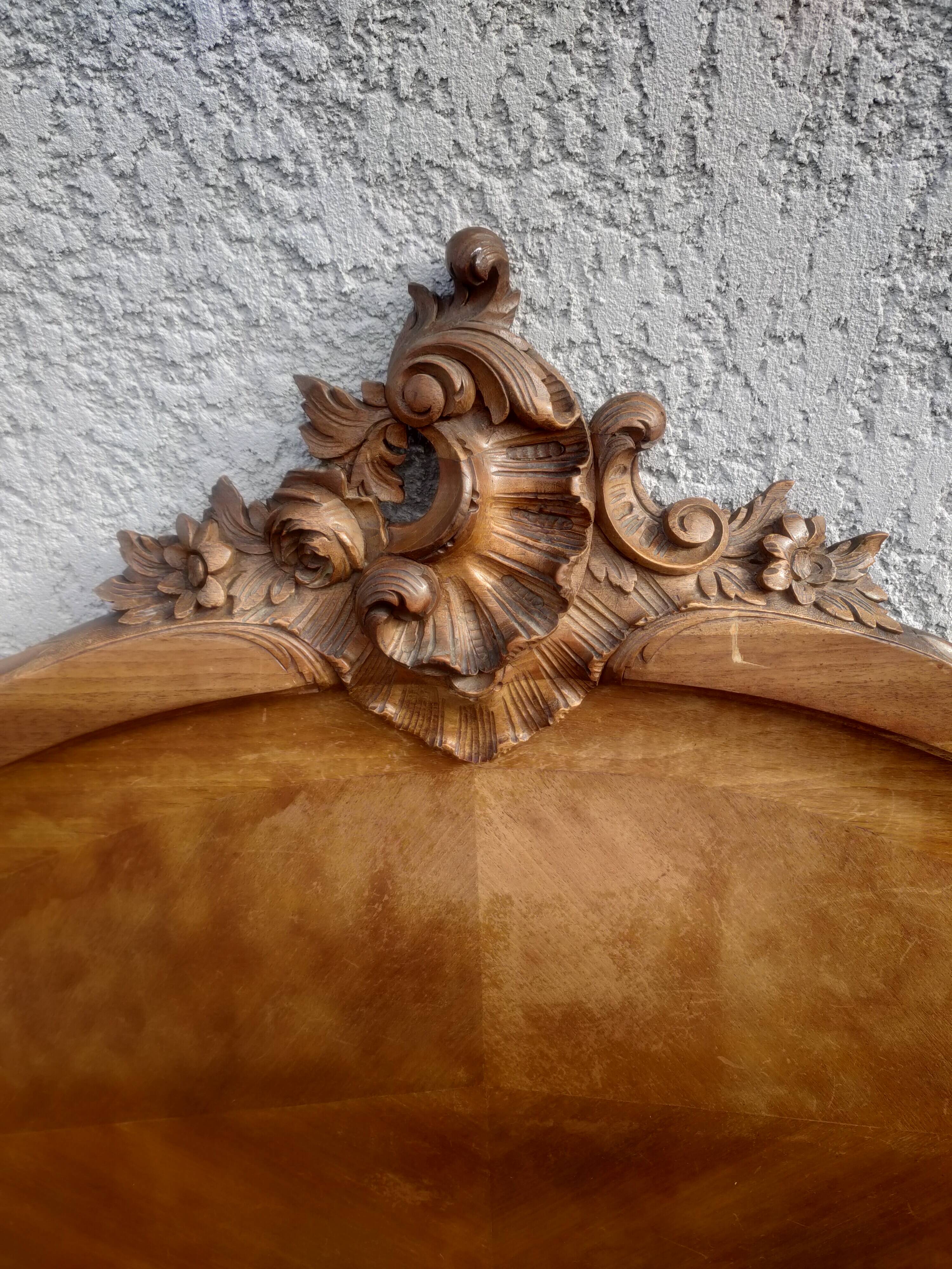 Old louis 15 style headboard