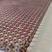Especially table tray in perforated metal 1950.