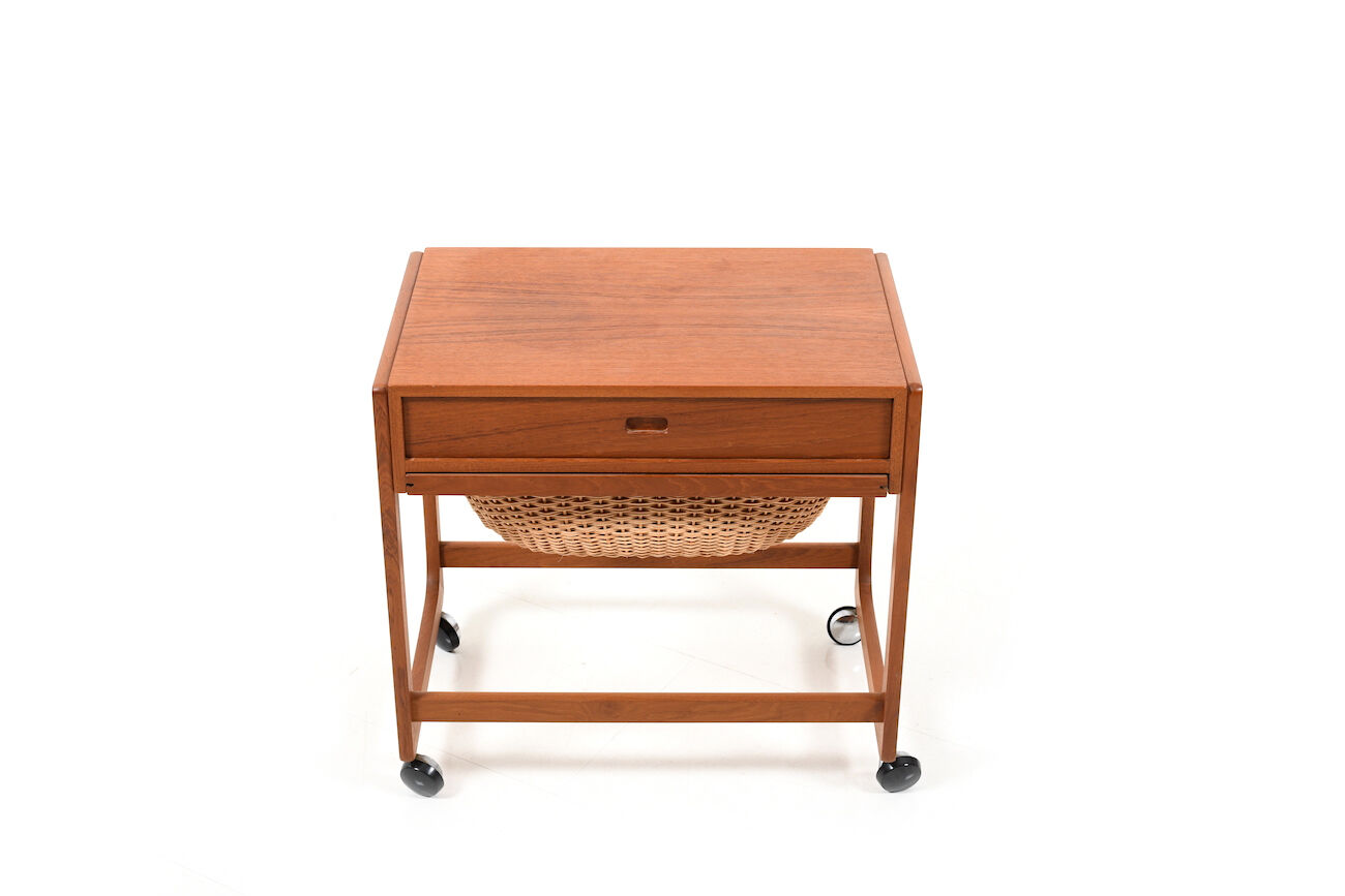 Fine danish Sewing Table in Teak
