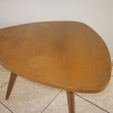 Vintage coffee table with compass feet