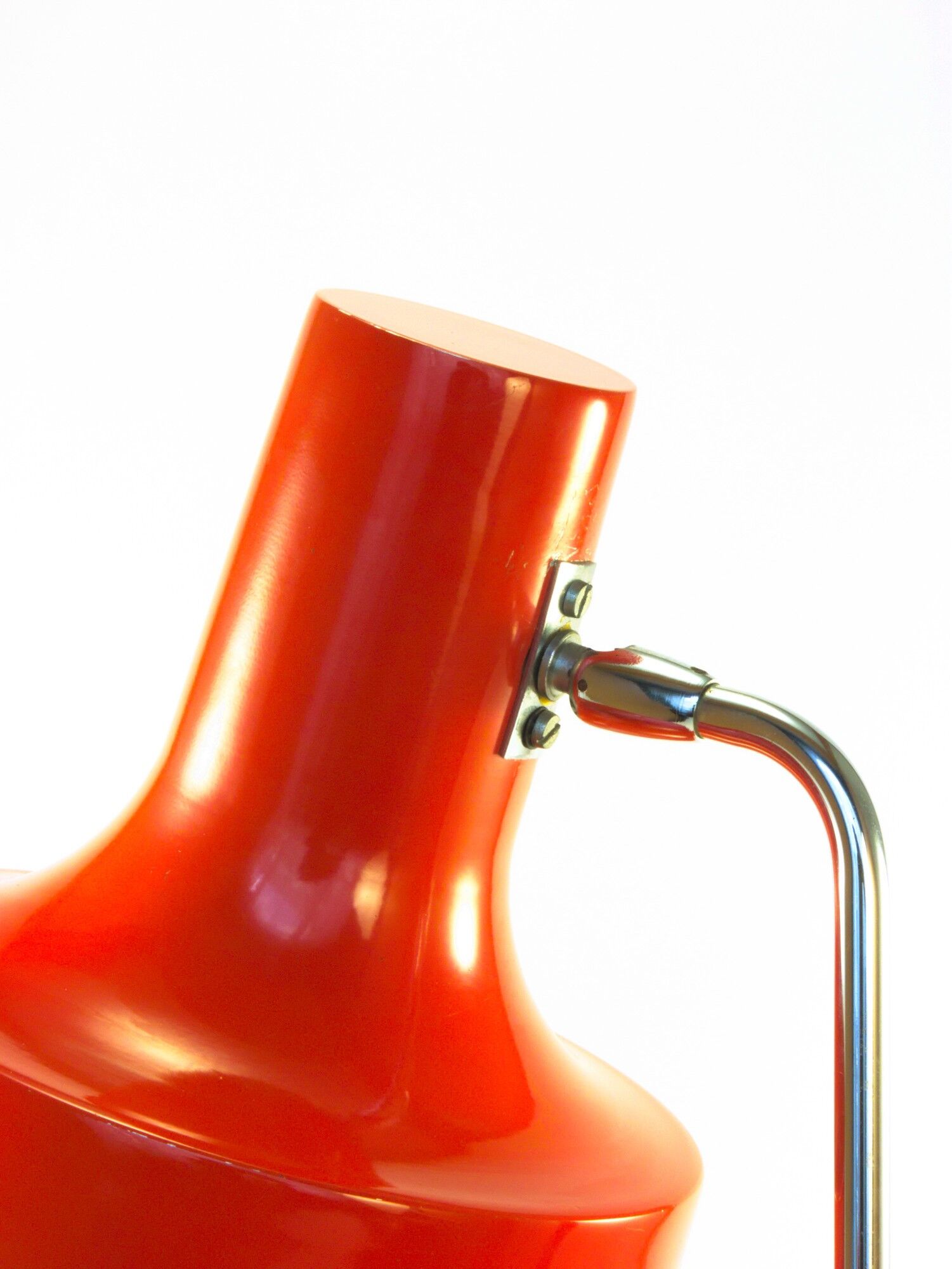 Desk lamp 70 s orange