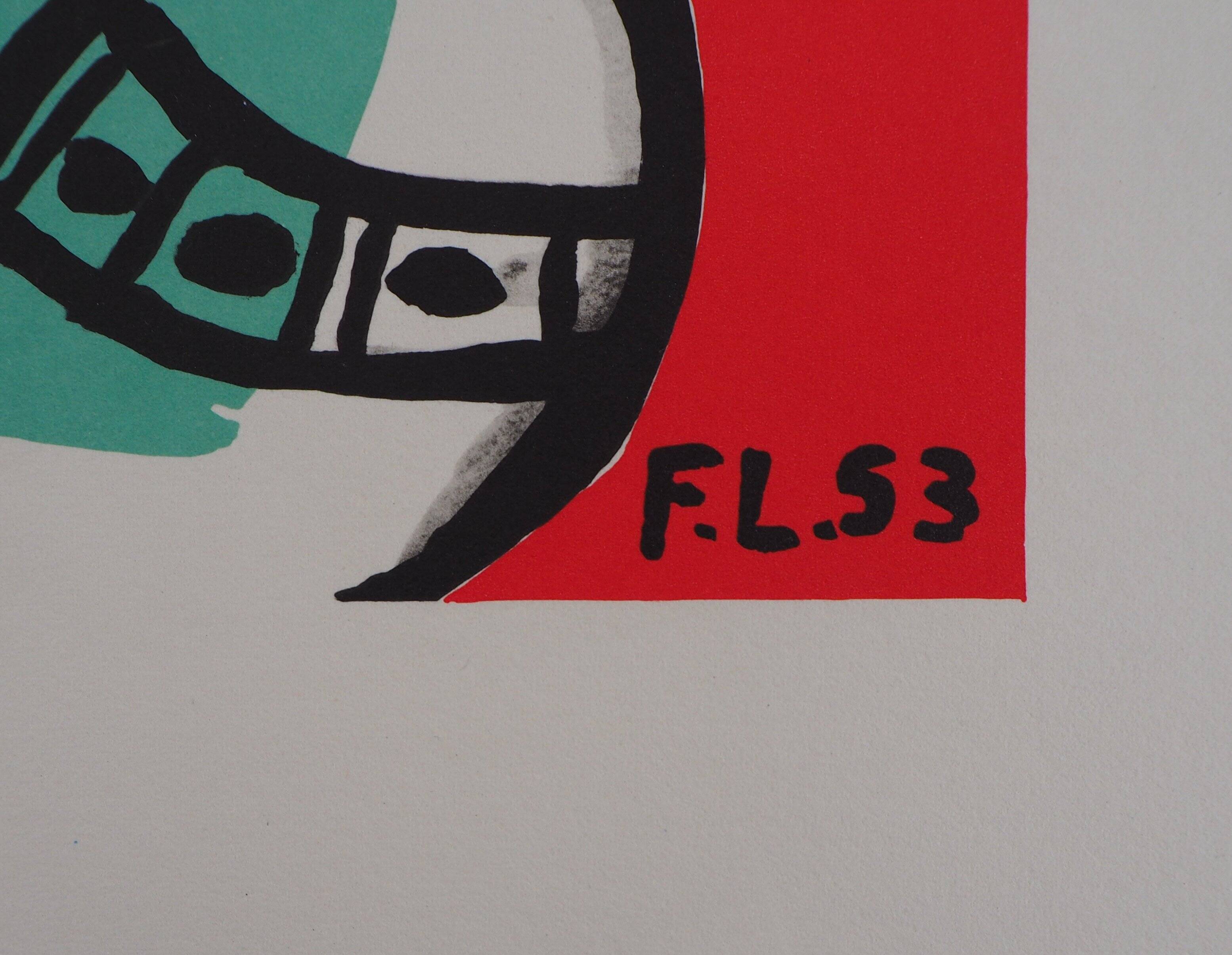 Fernand LÉGER: The parade on horseback, signed lithograph