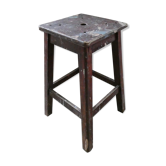 Tabouret d'atelier en bois, des années 50