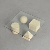 “Metafora” coffee table by Lella & Massimo Vignelli for Casigliani