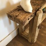 Old wooden workbench 2m48