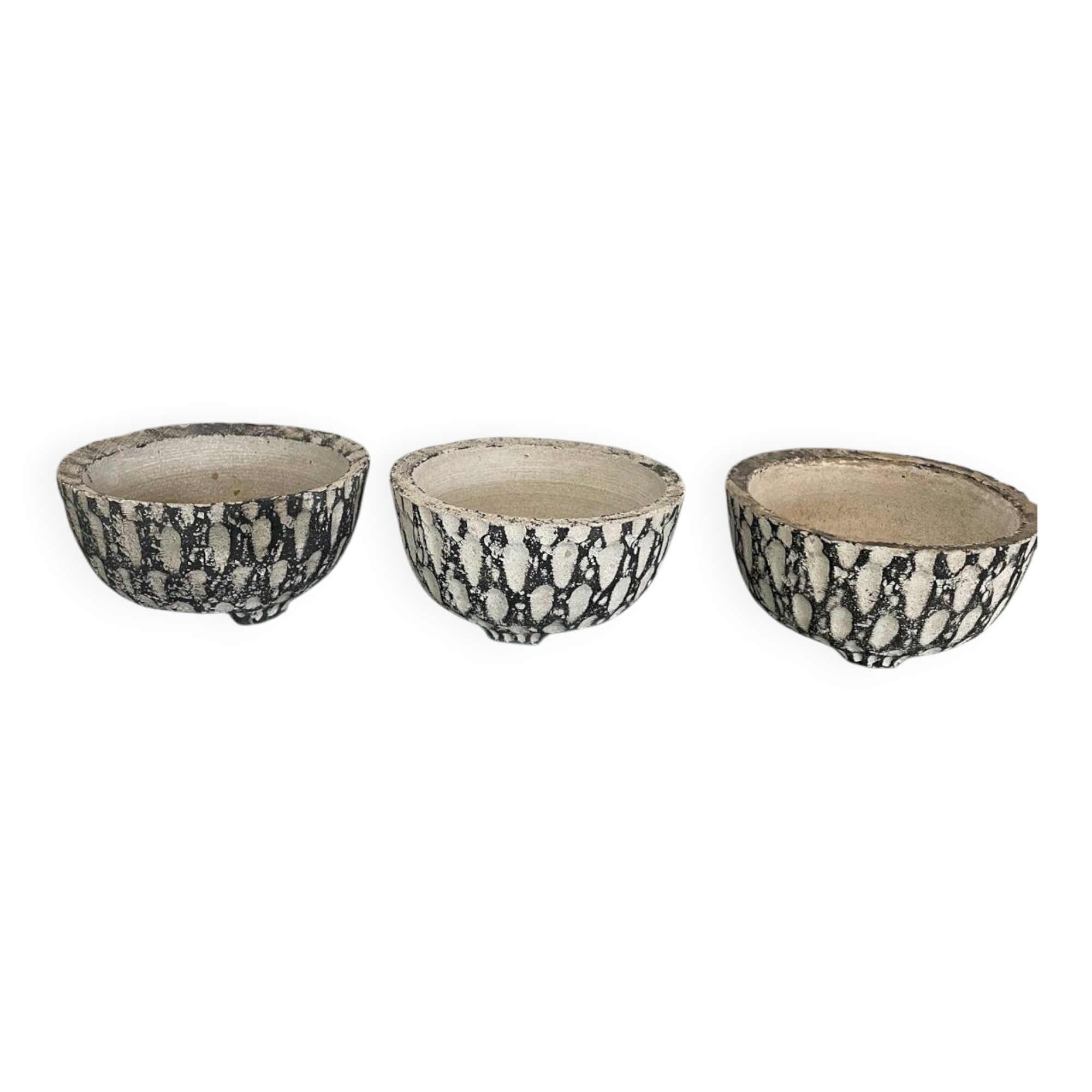 Set of plant pots, designer planter 1960