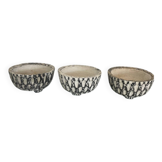 Set of plant pots, designer planter 1960