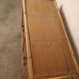 Rattan bamboo cabinet