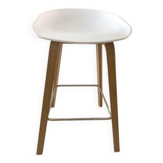 Tabouret de bar hay about a stool aas 32 blanc