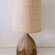 Large ceramic table lamp by Krosselbach, Germany