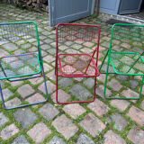 3 Ted Ned folding chairs by Niels Gammelgaard for IKEA 1980s