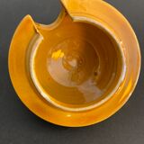 Vallauris ceramic dabbling olive pot