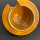 Vallauris ceramic dabbling olive pot