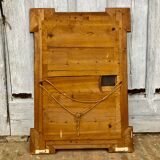 Large mirror gilded wood 76x109