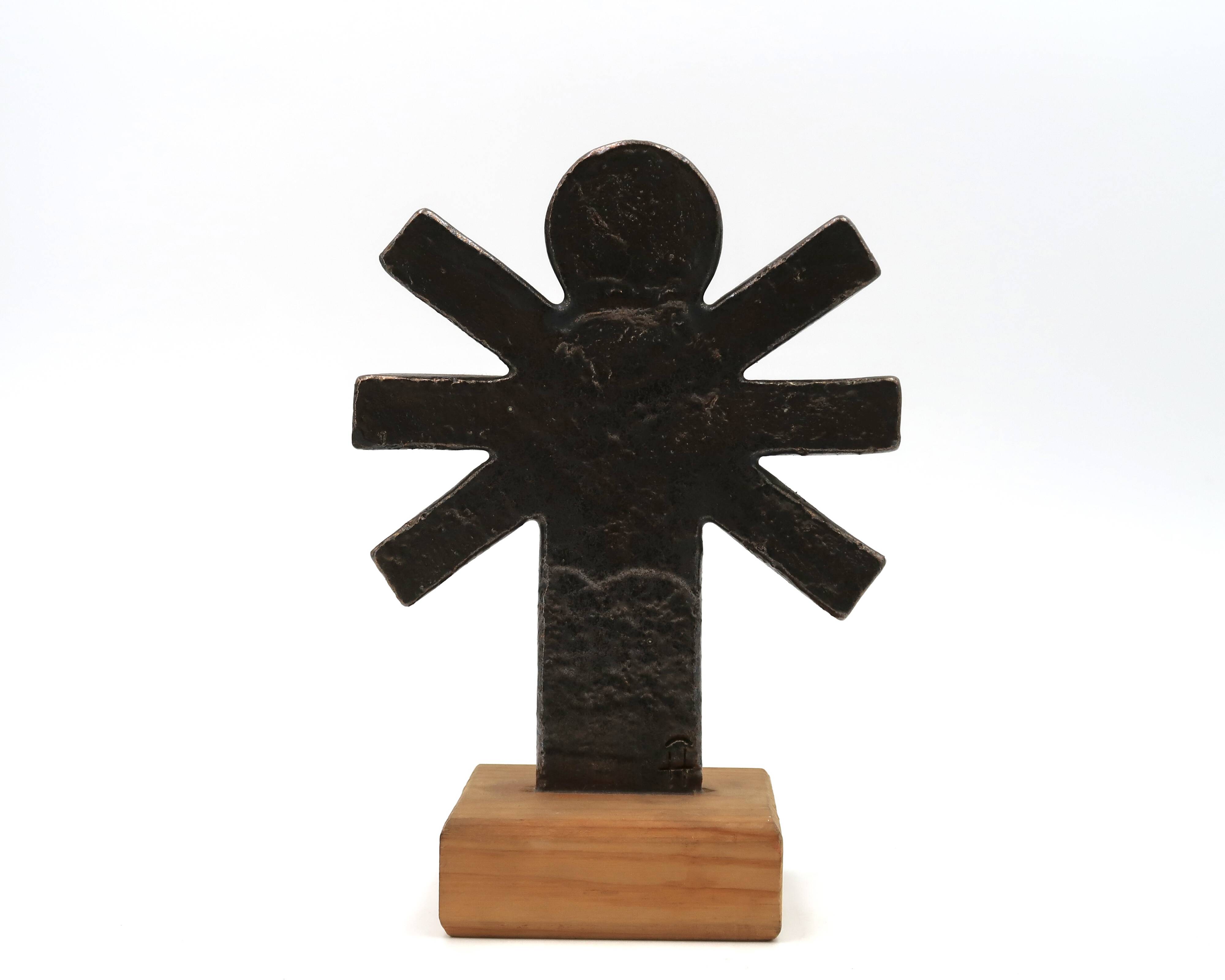 Ceramic sculpture by or in the style of Amphora Perignem, 1960s.