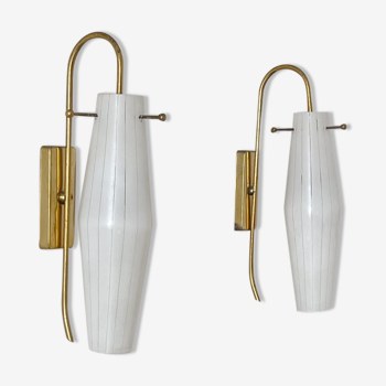 Pair of Italian sconces 1950