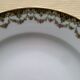 Set of 4 antique hollow plates in Limoges ULM porcelain