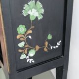 Vintage floral pattern bedside table