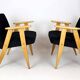 Ensemble de fauteuils modèle 366 de Józef Chierowski, Pologne, années 1960