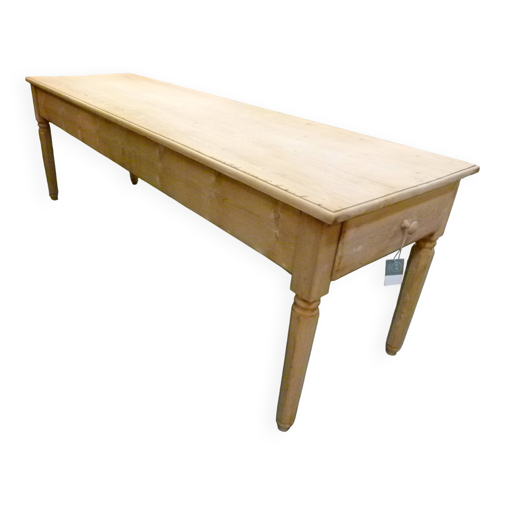 20th century pine farmhouse table