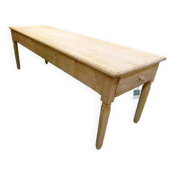 Table ferme en pin 20ème
