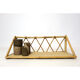 Rattan shelf from the 1960s-1970s.