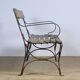 Riveted Iron Park Bench 1920s