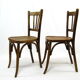 Pair of bistro chairs