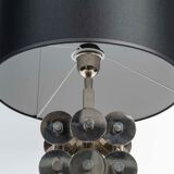 1970s vintage chrome table lamp