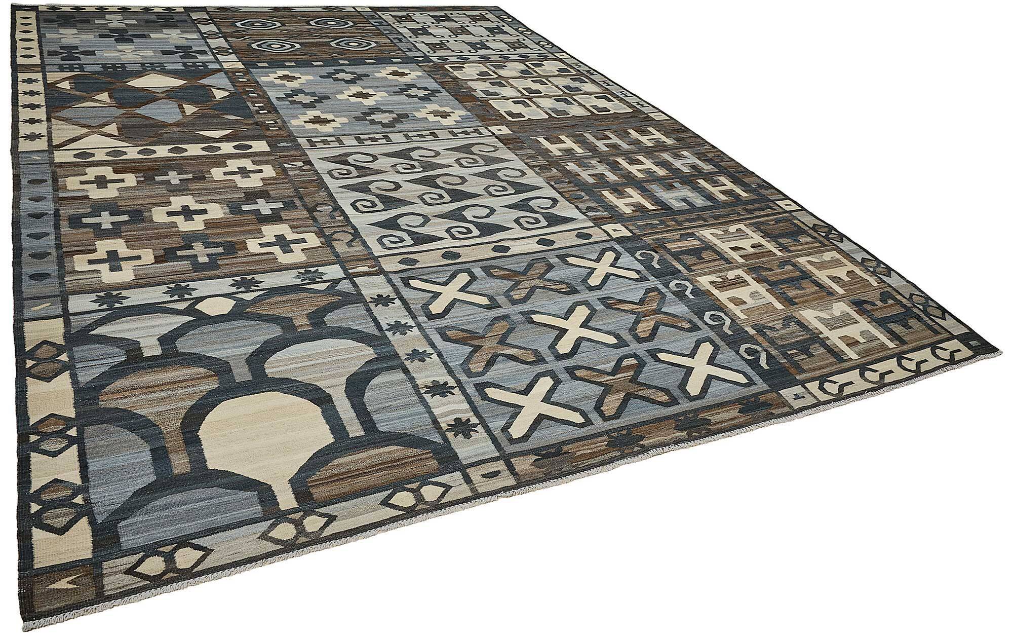 Contemporary Tribal Decorative Kilim 313 cm x 428 cm