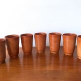 Digoin cups in glazed stoneware