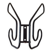 Black Ikea Vintage 1980s Memphis Style Coat Hook