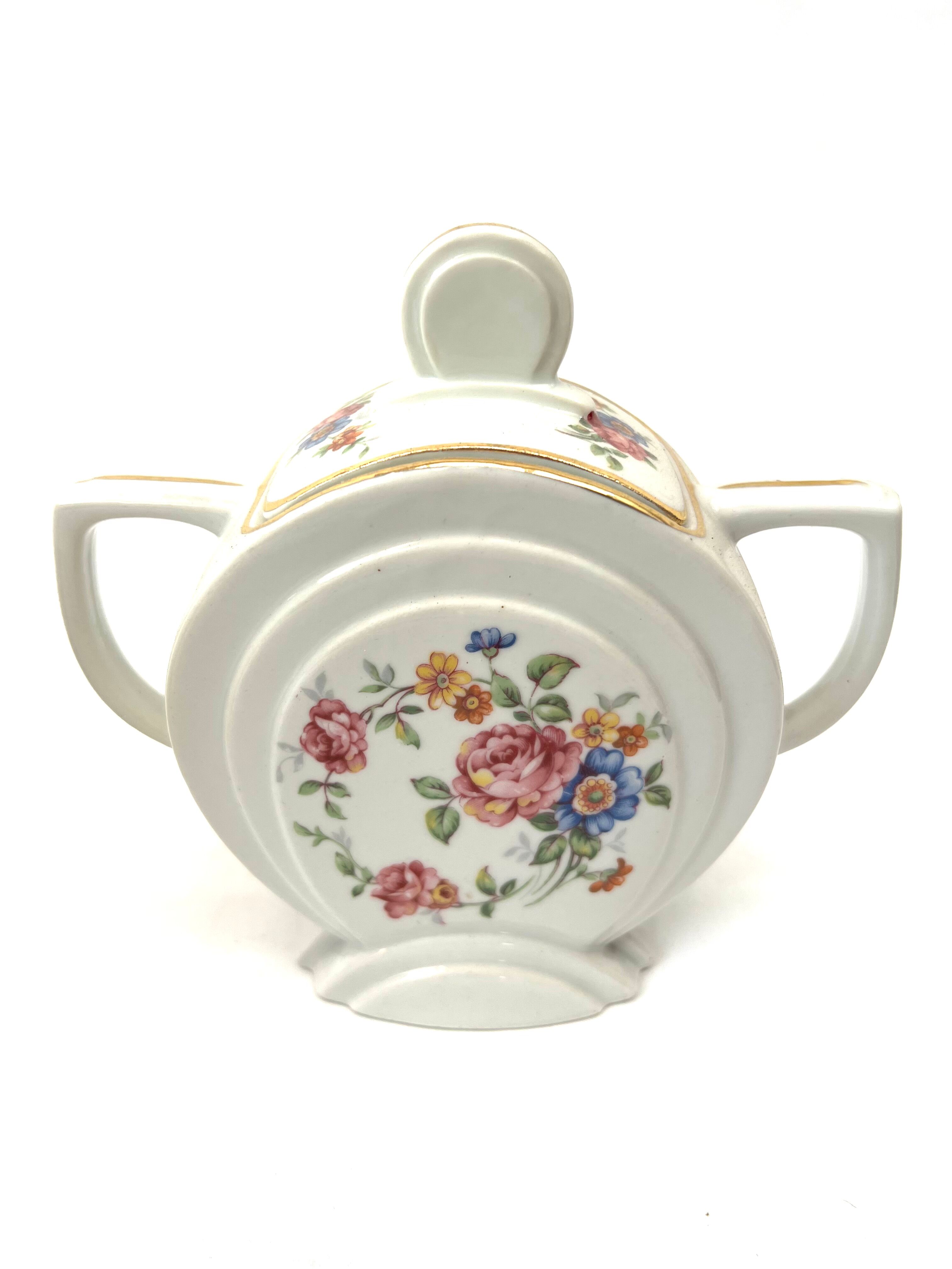 Art Deco porcelain tea coffee set