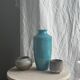 Vase bleu turquoise H25,5