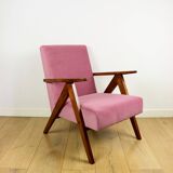 Fauteuil vintage B-310 VAR rose jade structurel années 1970 - 2 exemplaires disponibles