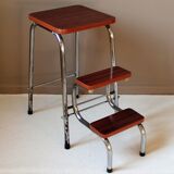 Vintage stool-escabeau