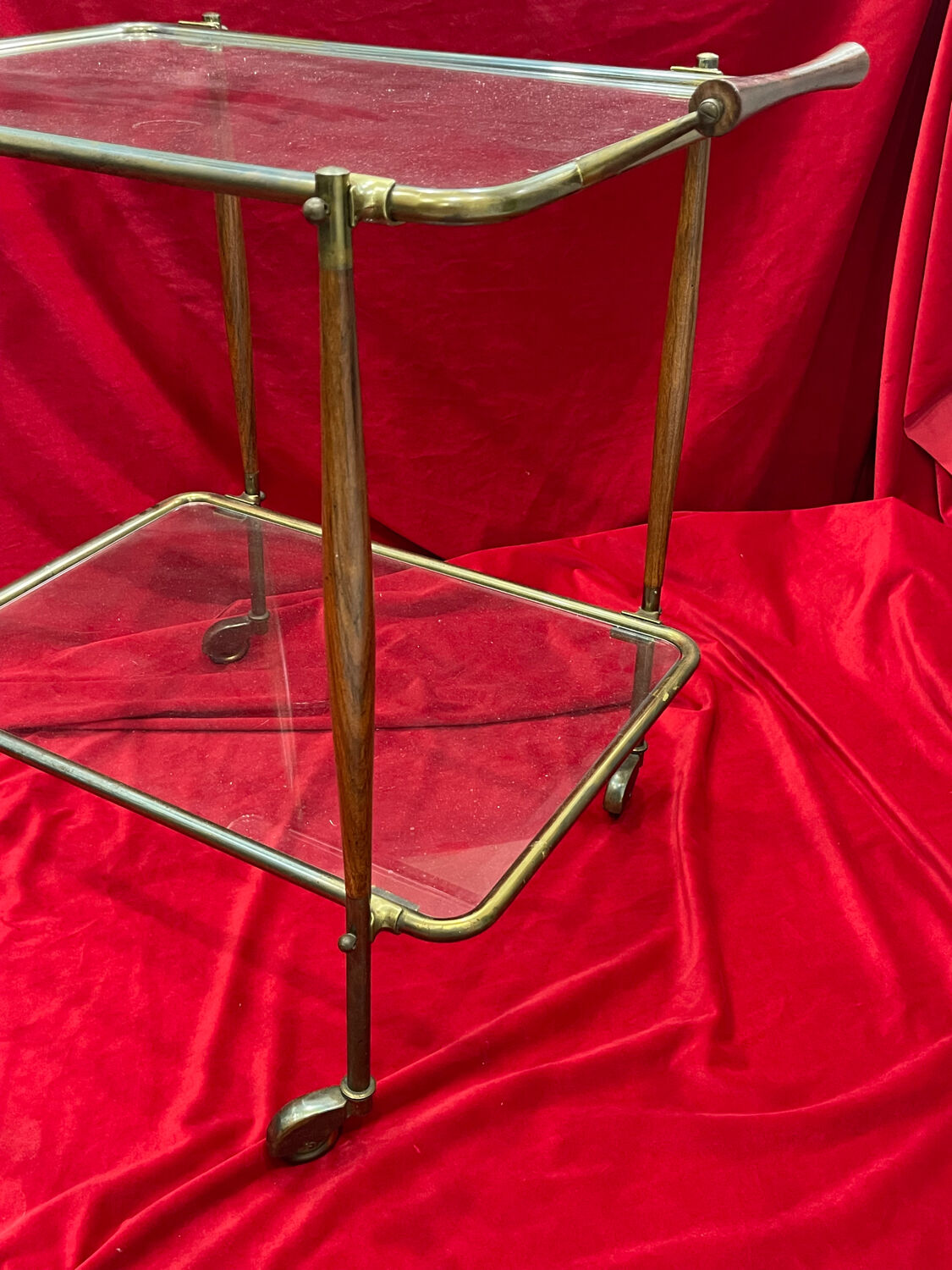 Bar trolley served