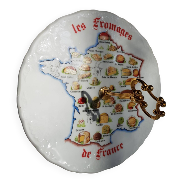 Plateau de fromage en porcelaine de Limoges