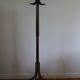 Baumann single dark beech parrot coat rack (model a)