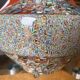 Vase Gerbino en mosaïque de terres colorées
