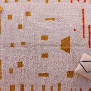 Handmade traditional wool rug size 100 x 200 cm
