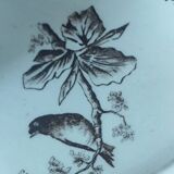 Ancien Plat Ancienne Saucière Terre De Fer HB & Cie/Art De La Table /Sépia