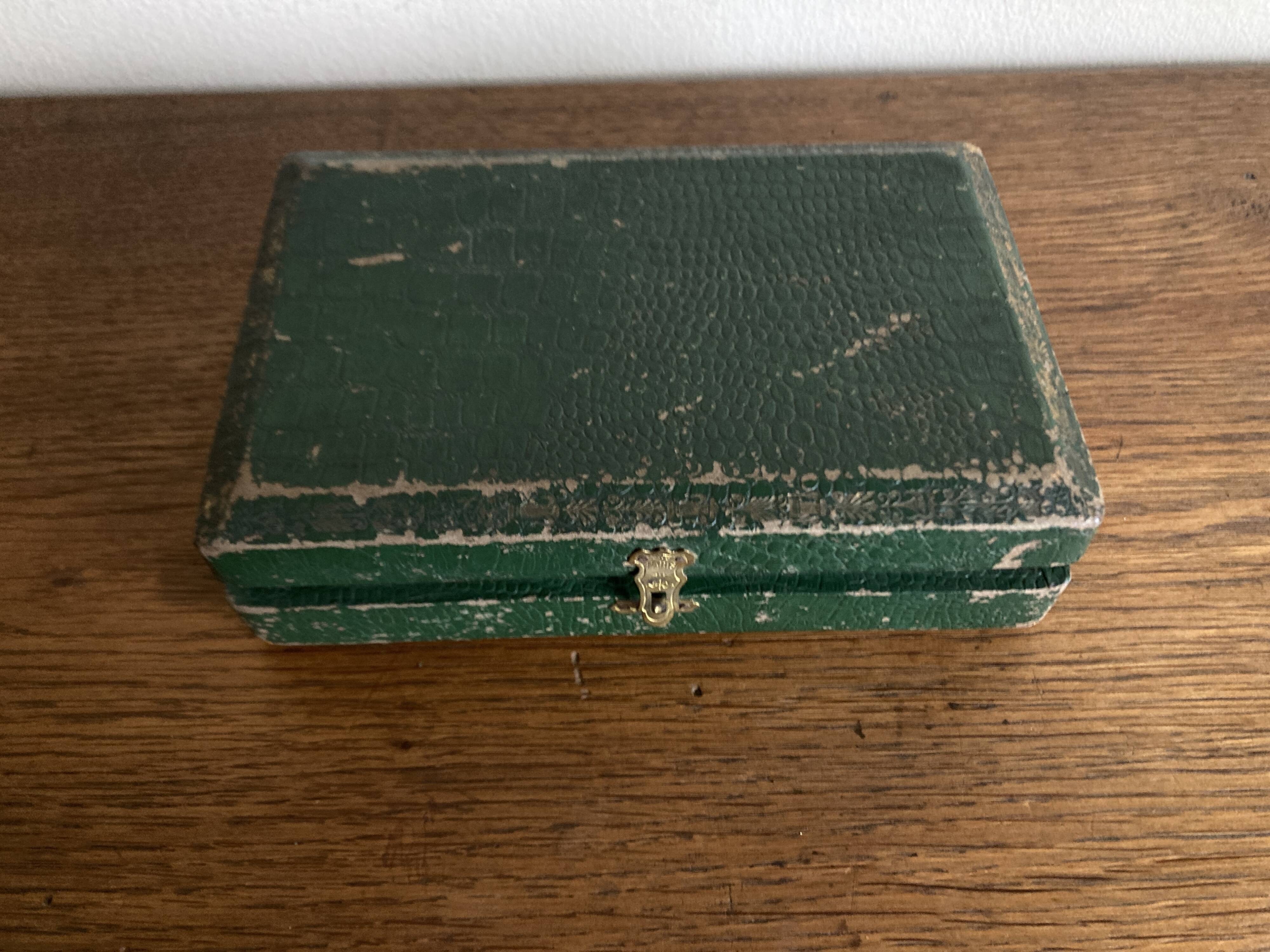 Set de 6 fourchettes à huitres 19e en bois d'ébène