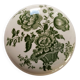 Bonbonnière or vintage jewellery box in Crown Devon earthenware, England.