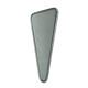 Miroir design en forme de triangle des années 70, véritable ère spatiale