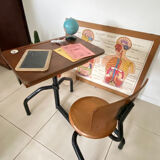 Vintage school desk