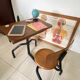 Vintage school desk